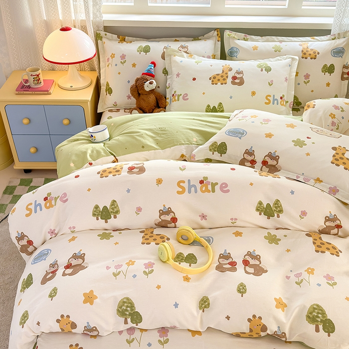 91家纺网 家纺一手货源 找家纺 （总）拾物记 2026新款第一批12868A类新疆全棉四件套（套件的被套预留7-9cm，90x200床笠高度15厘米，适合4-15厘米学生床垫使用，其他尺寸床笠高28cm 适合4-28厘米床垫使用，床