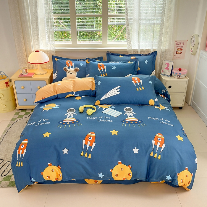 91家纺网 家纺一手货源 找家纺 （总）拾物记 2026新款第一批12868A类新疆全棉四件套（套件的被套预留7-9cm，90x200床笠高度15厘米，适合4-15厘米学生床垫使用，其他尺寸床笠高28cm 适合4-28厘米床垫使用，床