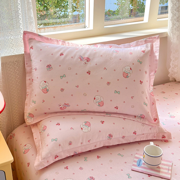 91家纺网 家纺一手货源 找家纺 拾物记 2026新款第一批12868A类全棉四件套笠宽度