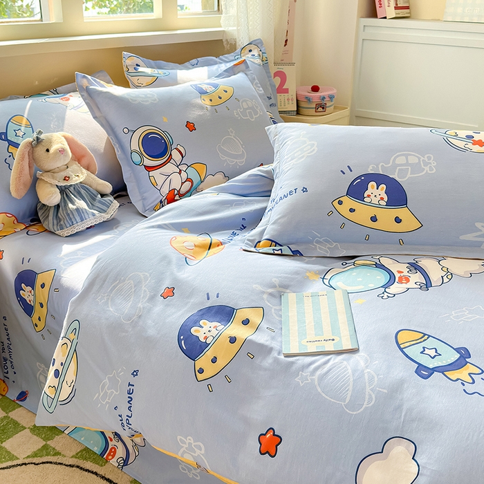 91家纺网 家纺一手货源 找家纺 拾物记 2026新款第一批12868A类全棉四件套笠宽度