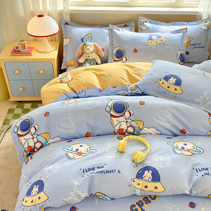 91家纺网 家纺一手货源 找家纺 拾物记 2026新款第一批12868A类全棉四件套笠宽度