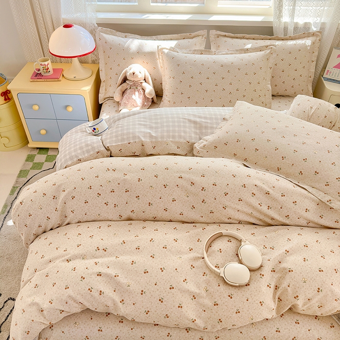 91家纺网 家纺一手货源 找家纺 拾物记 2026新款第一批12868A类全棉四件套笠宽度