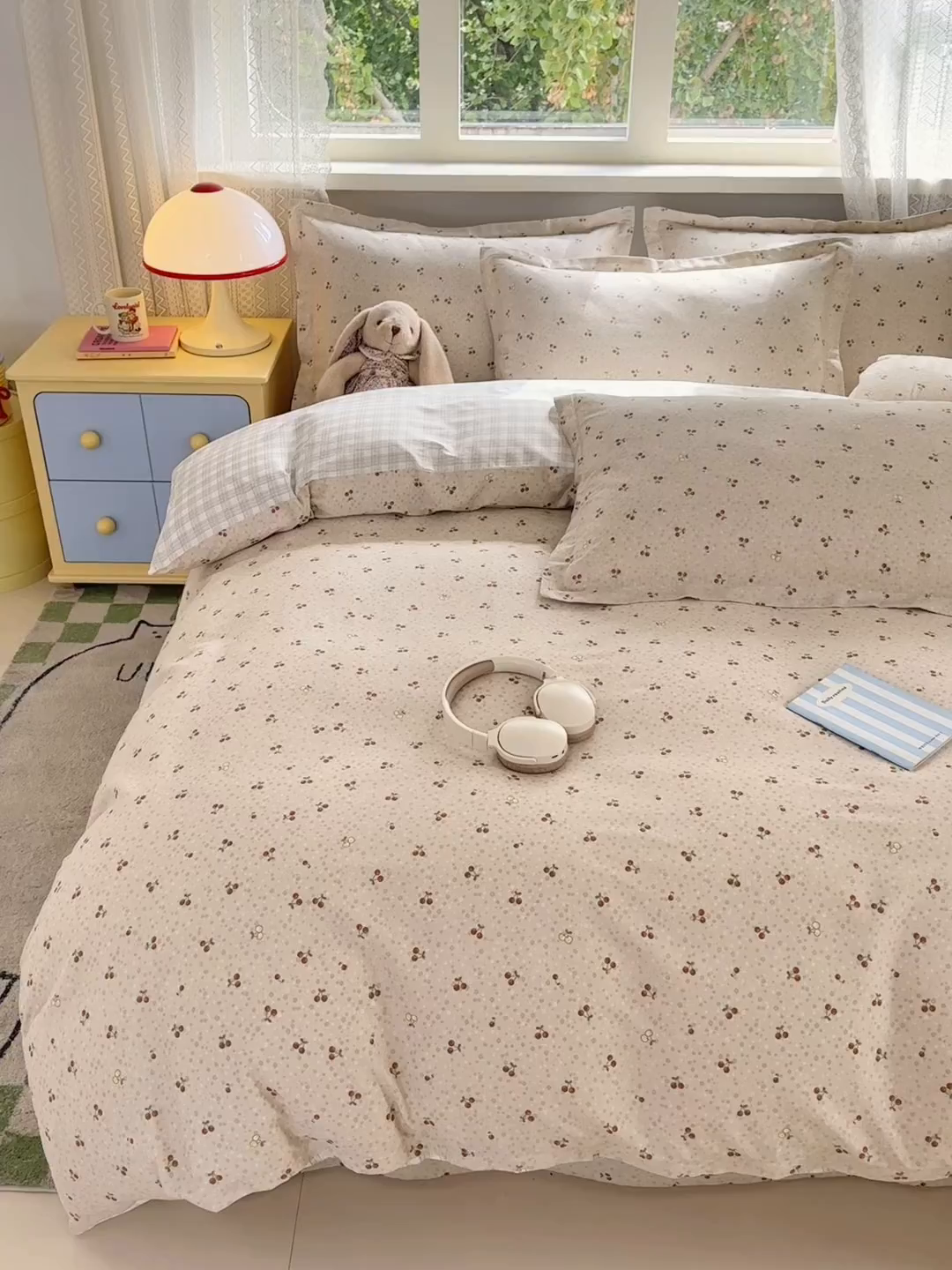 91家纺网 家纺一手货源 找家纺 拾物记 2026新款第一批12868A类全棉四件套笠宽度