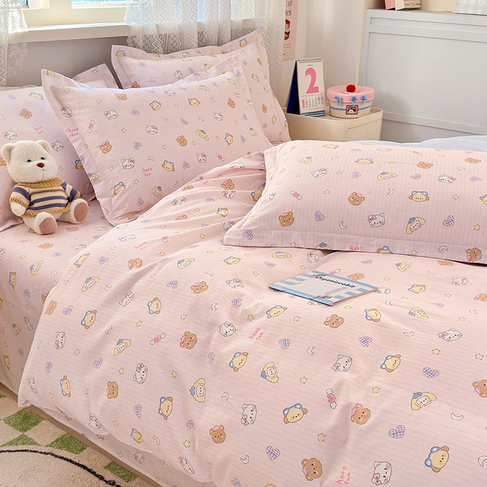 91家纺网 家纺一手货源 找家纺 拾物记 2026新款第一批12868A类全棉四件套笠宽度