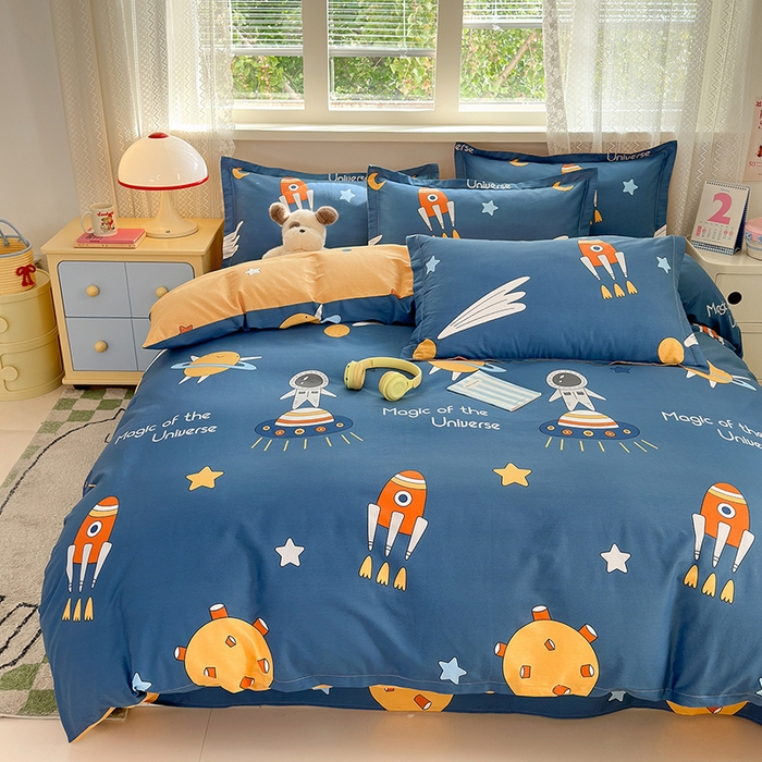 91家纺网 家纺一手货源 找家纺 拾物记 2026新款第一批12868A类全棉四件套笠宽度