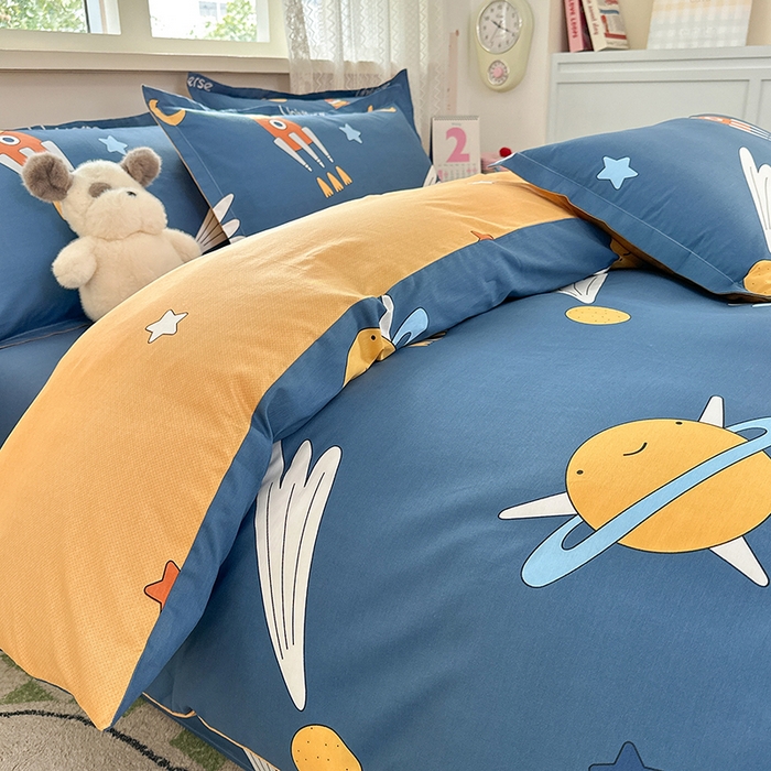 91家纺网 家纺一手货源 找家纺 拾物记 2026新款第一批12868A类全棉四件套笠宽度