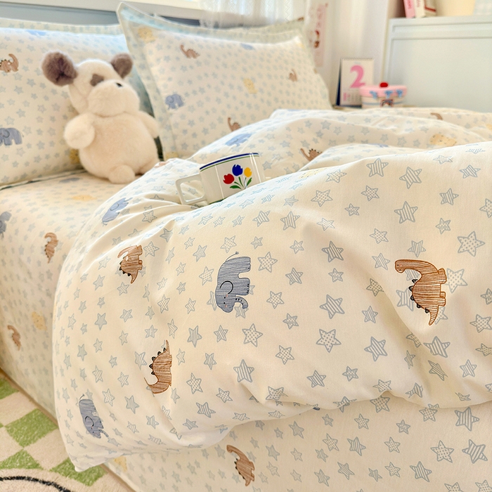 91家纺网 家纺一手货源 找家纺 拾物记 2026新款第一批12868A类全棉四件套笠宽度