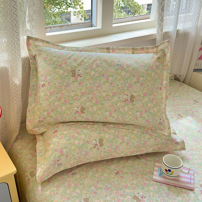 91家纺网 家纺一手货源 找家纺 拾物记 2026新款第一批12868A类全棉四件套笠宽度