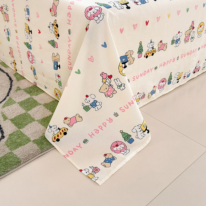 91家纺网 家纺一手货源 找家纺 拾物记 2026新款第一批12868A类全棉四件套笠宽度