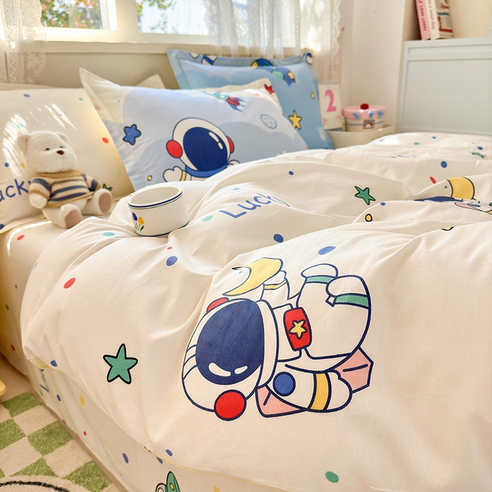 91家纺网 家纺一手货源 找家纺 拾物记 2026新款第一批12868A类全棉四件套笠宽度