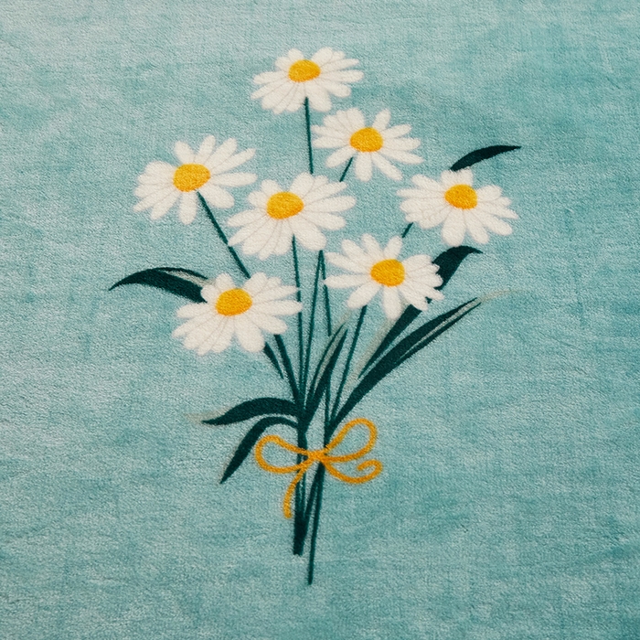 91家纺网 家纺一手货源 找家纺 益利多 2026新款160克法莱绒毛毯水晶绒外贸跨境盖毯珊瑚绒可单个压缩 陌上花开