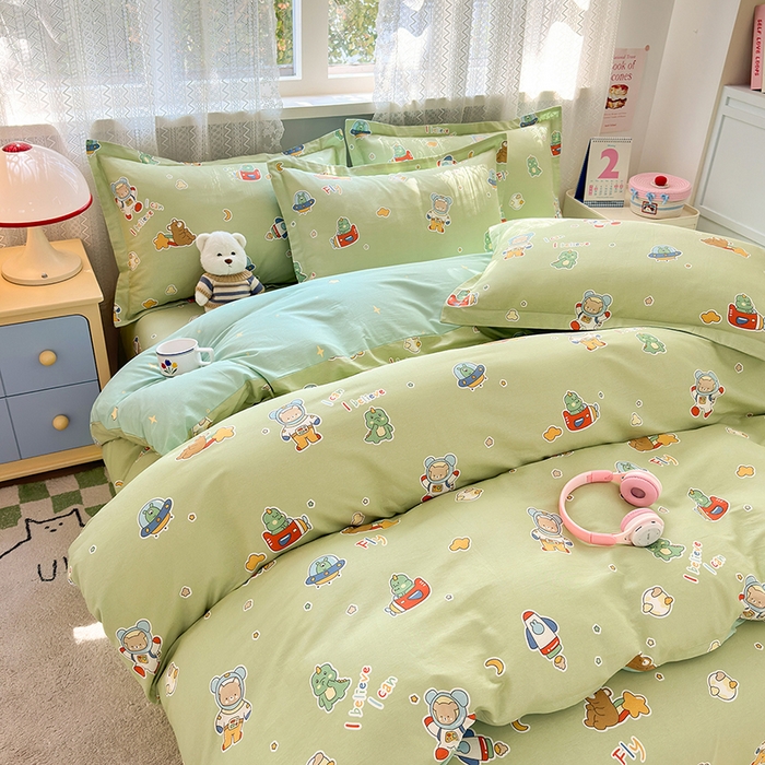 91家纺网 家纺一手货源 找家纺 拾物记 2026新款第一批12868A类全棉四件套笠宽度