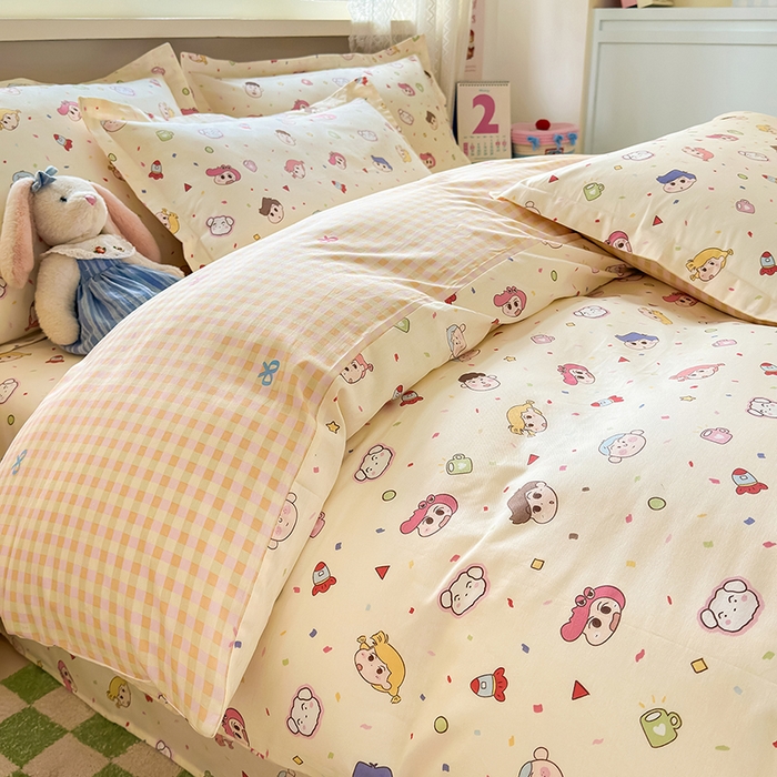 91家纺网 家纺一手货源 找家纺 拾物记 2026新款第一批12868A类全棉四件套笠宽度