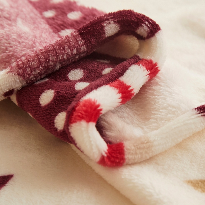 91家纺网 家纺一手货源 找家纺 益利多 2026新款160克法莱绒毛毯水晶绒外贸跨境盖毯珊瑚绒可单个压缩 星月时光