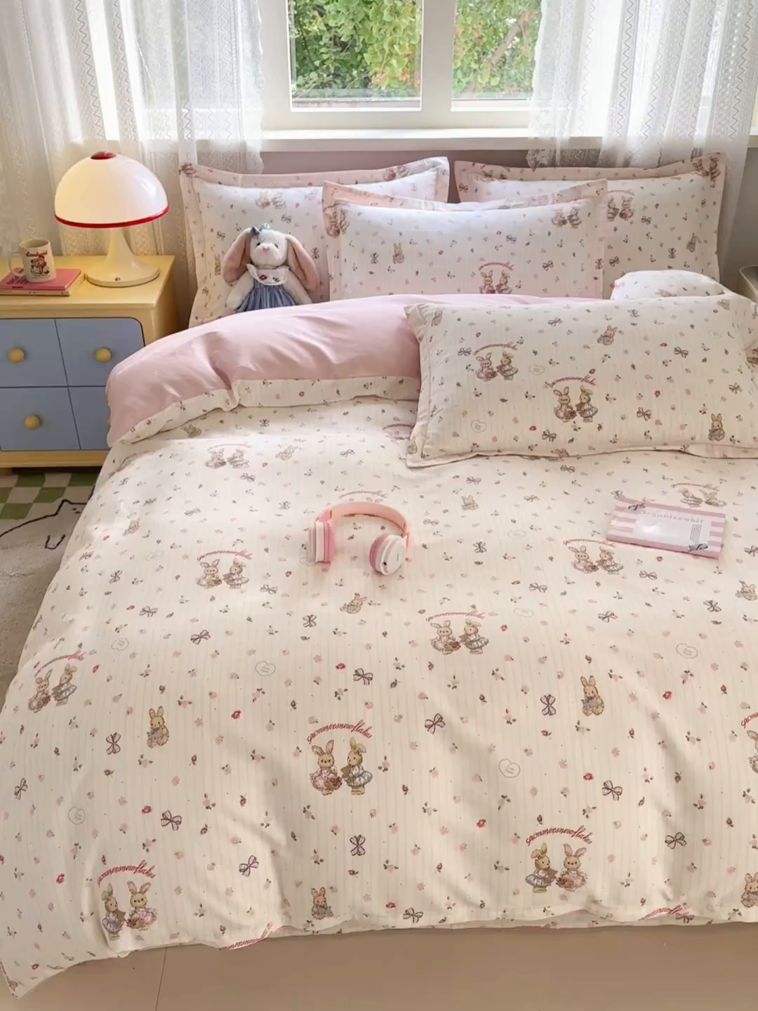 91家纺网 家纺一手货源 找家纺 拾物记 2026新款第一批12868A类全棉四件套笠宽度