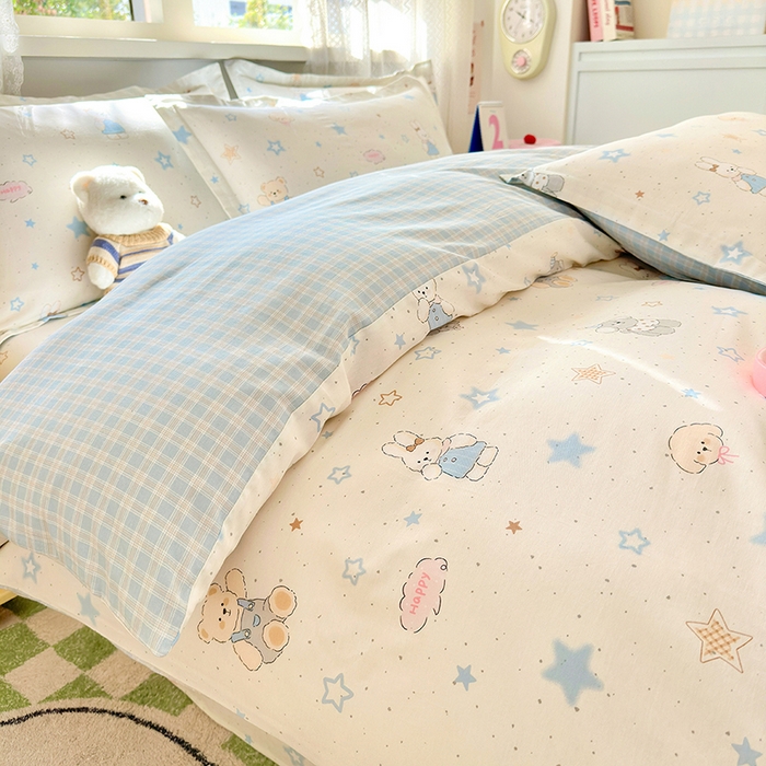 91家纺网 家纺一手货源 找家纺 拾物记 2026新款第一批12868A类全棉四件套笠宽度