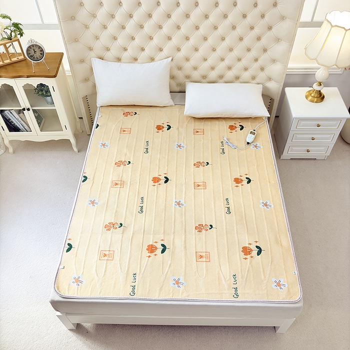 91家纺网 家纺一手货源 找家纺 茗婷家纺 2025新款红豆电热毯（花型随机） 1