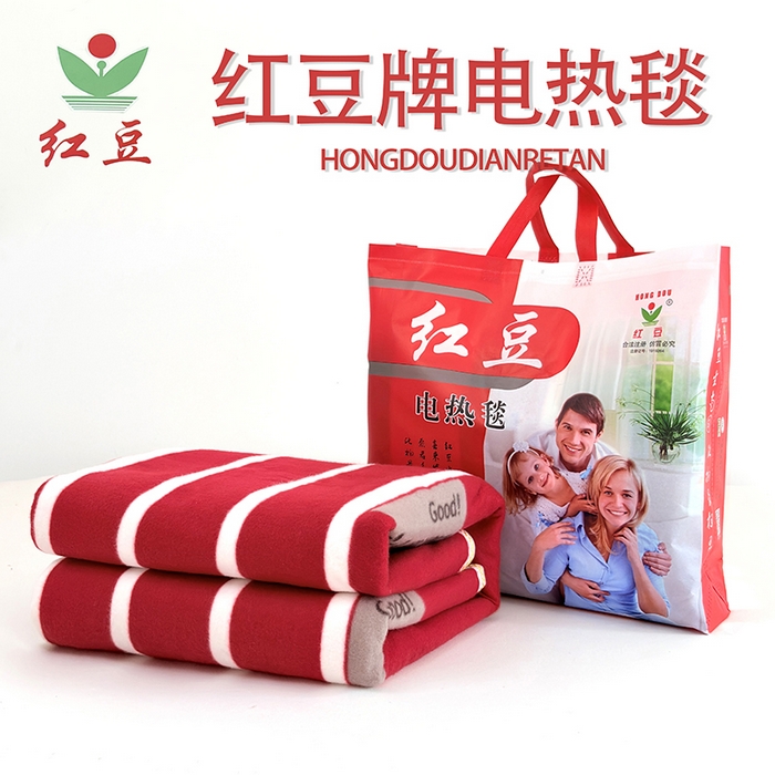 91家纺网 家纺一手货源 找家纺 茗婷家纺 2025新款红豆电热毯（花型随机） 5