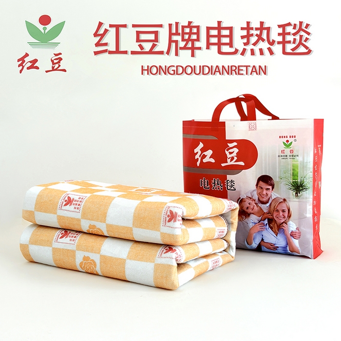 茗婷家纺 2025新款红豆电热毯（花型随机） 2