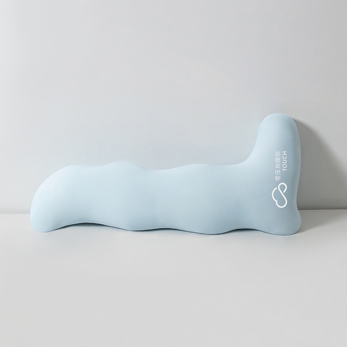 91家纺网 家纺一手货源 找家纺 小米枕芯 2025新款凉感海马睡抱枕侧睡长靠枕夹腿枕 蓝色