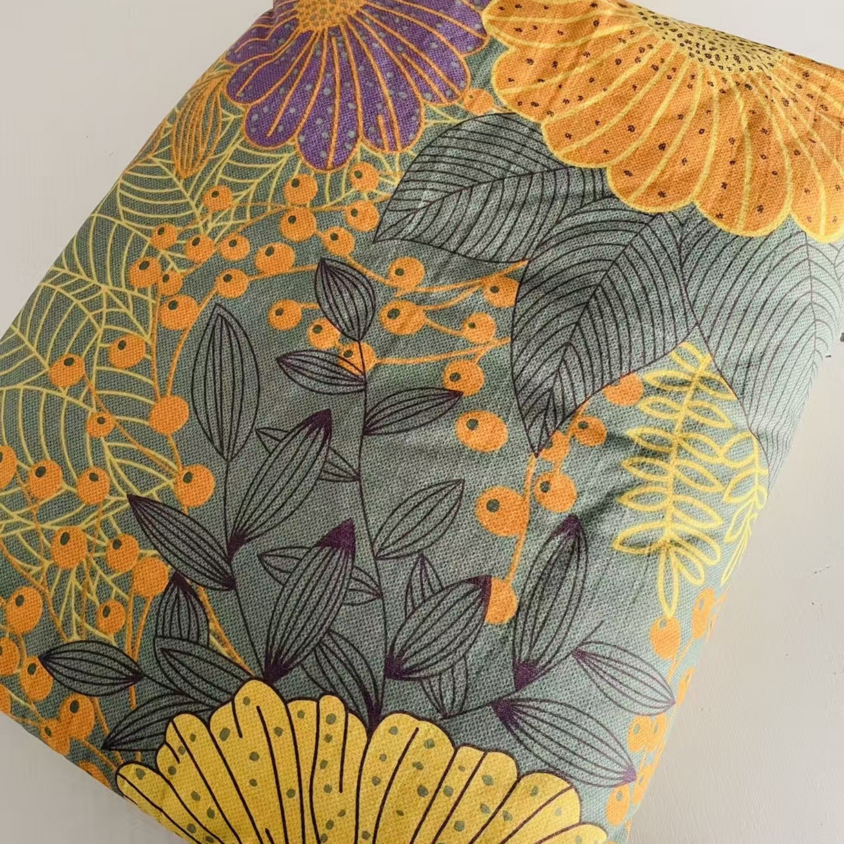 91家纺网 家纺一手货源 找家纺 （总）禧多家纺 2025新款双层纱提花单被罩