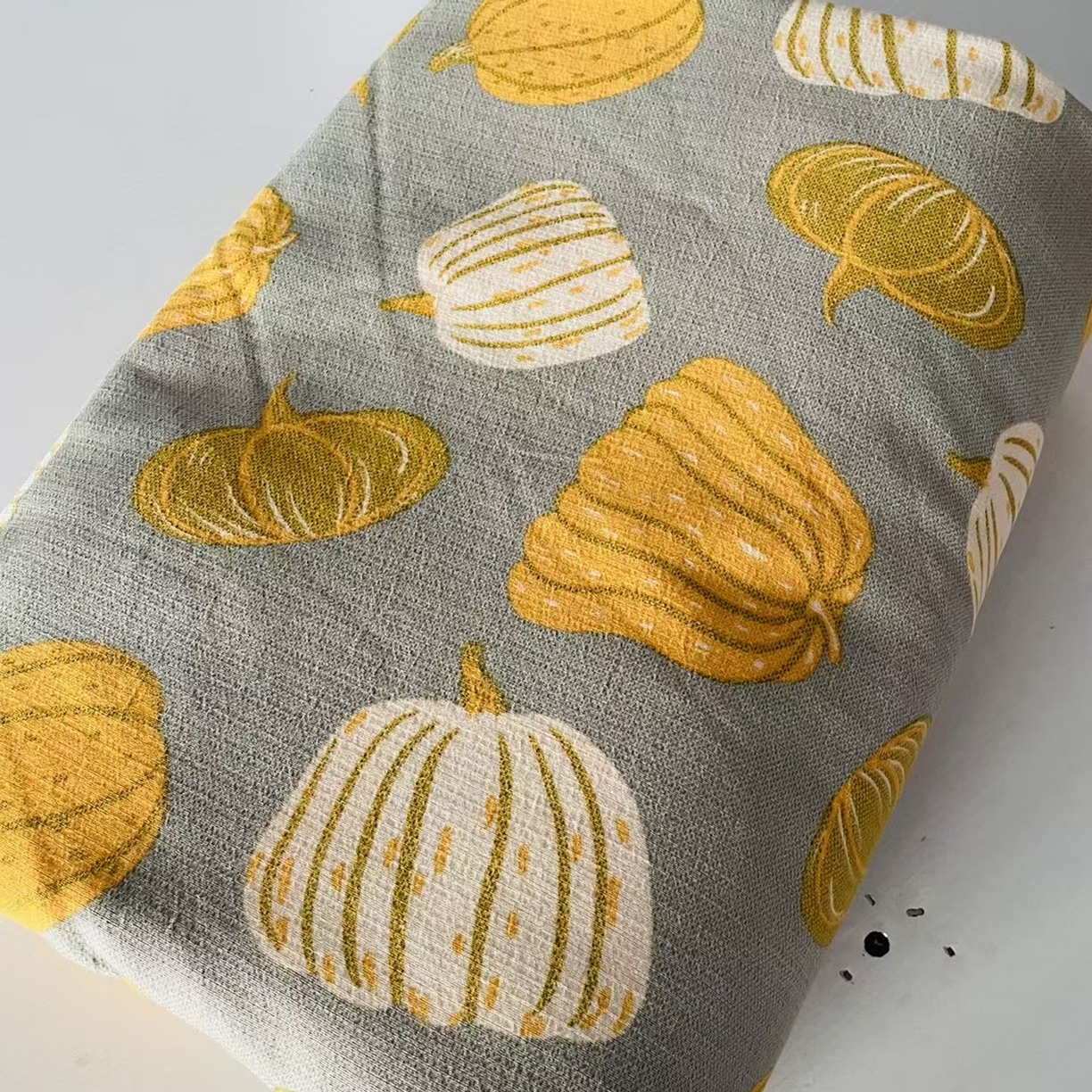 禧多家纺 2025新款双层纱提花单被罩 金瓜纳福