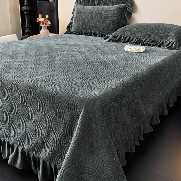 91家纺网 家纺一手货源 找家纺 （总）爱彼家纺 2025冬季新款水晶宝宝绒单床盖床盖单件家用保暖床盖毛毯