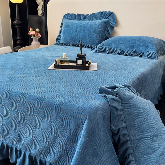 91家纺网 家纺一手货源 找家纺 爱彼家纺 2025冬季新款水晶宝宝绒单床盖床盖单件家用保暖床盖毛毯 宝宝绒床盖-宝兰