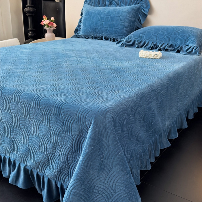 91家纺网 家纺一手货源 找家纺 爱彼家纺 2025冬季新款水晶宝宝绒单床盖床盖单件家用保暖床盖毛毯 宝宝绒床盖-宝兰