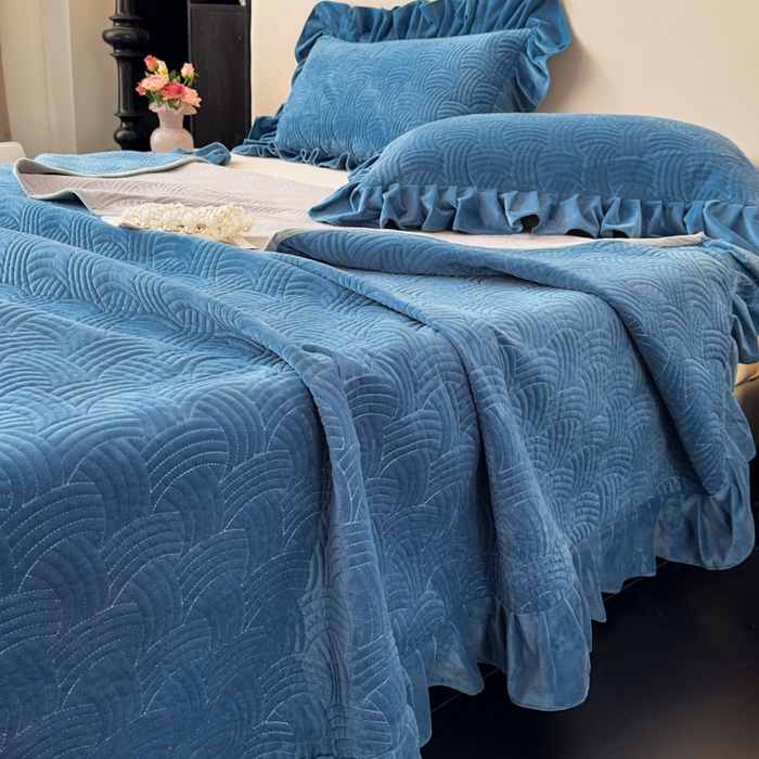 91家纺网 家纺一手货源 找家纺 爱彼家纺 2025冬季新款水晶宝宝绒单床盖床盖单件家用保暖床盖毛毯 宝宝绒床盖-宝兰