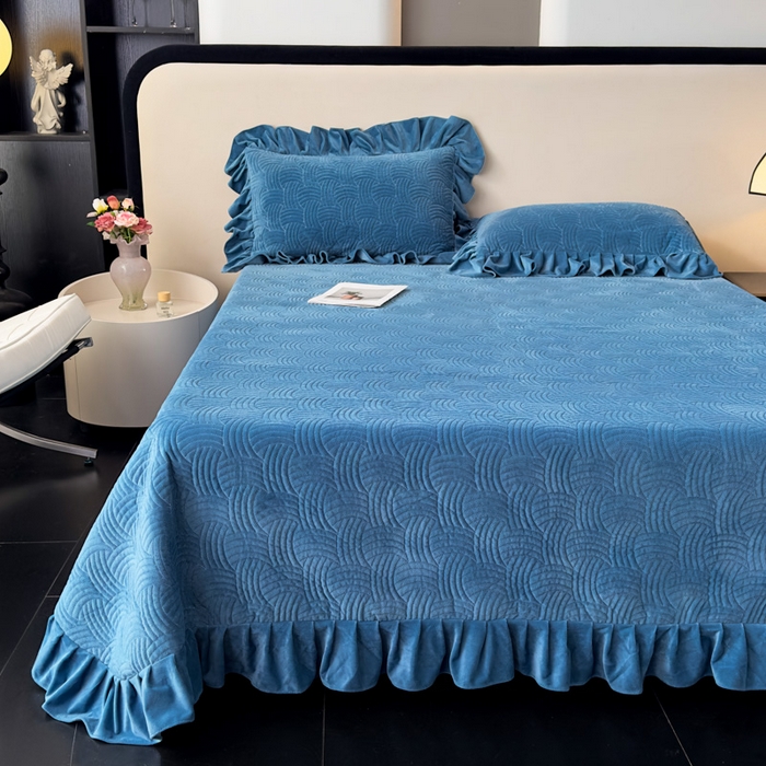 91家纺网 家纺一手货源 找家纺 爱彼家纺 2025冬季新款水晶宝宝绒单床盖床盖单件家用保暖床盖毛毯 宝宝绒床盖-宝兰