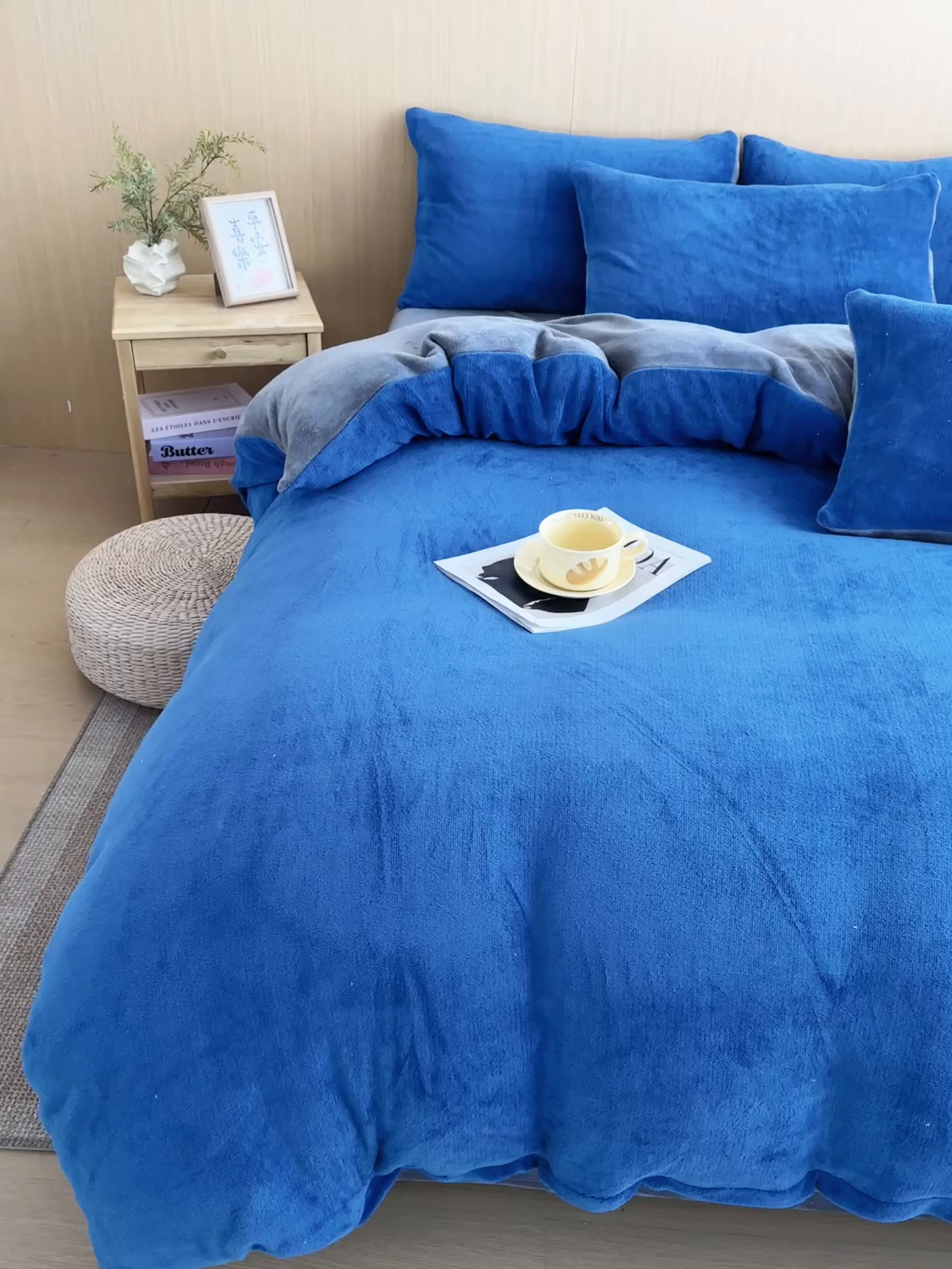 91家纺网 家纺一手货源 找家纺 （总）爱彼家纺 2025冬季新款水晶宝宝绒床笠单品床笠床笠单件床笠三件套