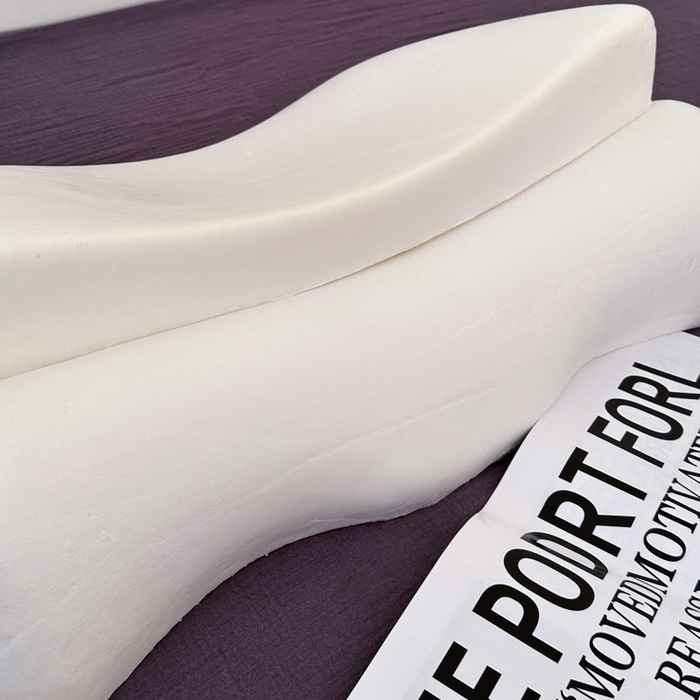 91家纺网 家纺一手货源 找家纺 伟邦枕芯 2025新款牵引反弓记忆枕头枕芯 粉色