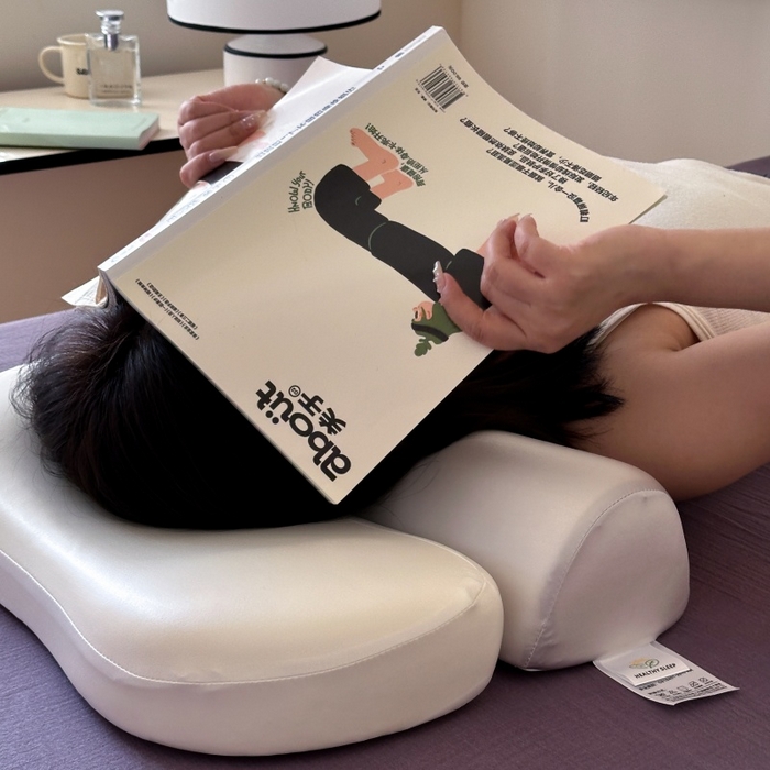 91家纺网 家纺一手货源 找家纺 伟邦枕芯 2025新款牵引反弓记忆枕头枕芯 灰色