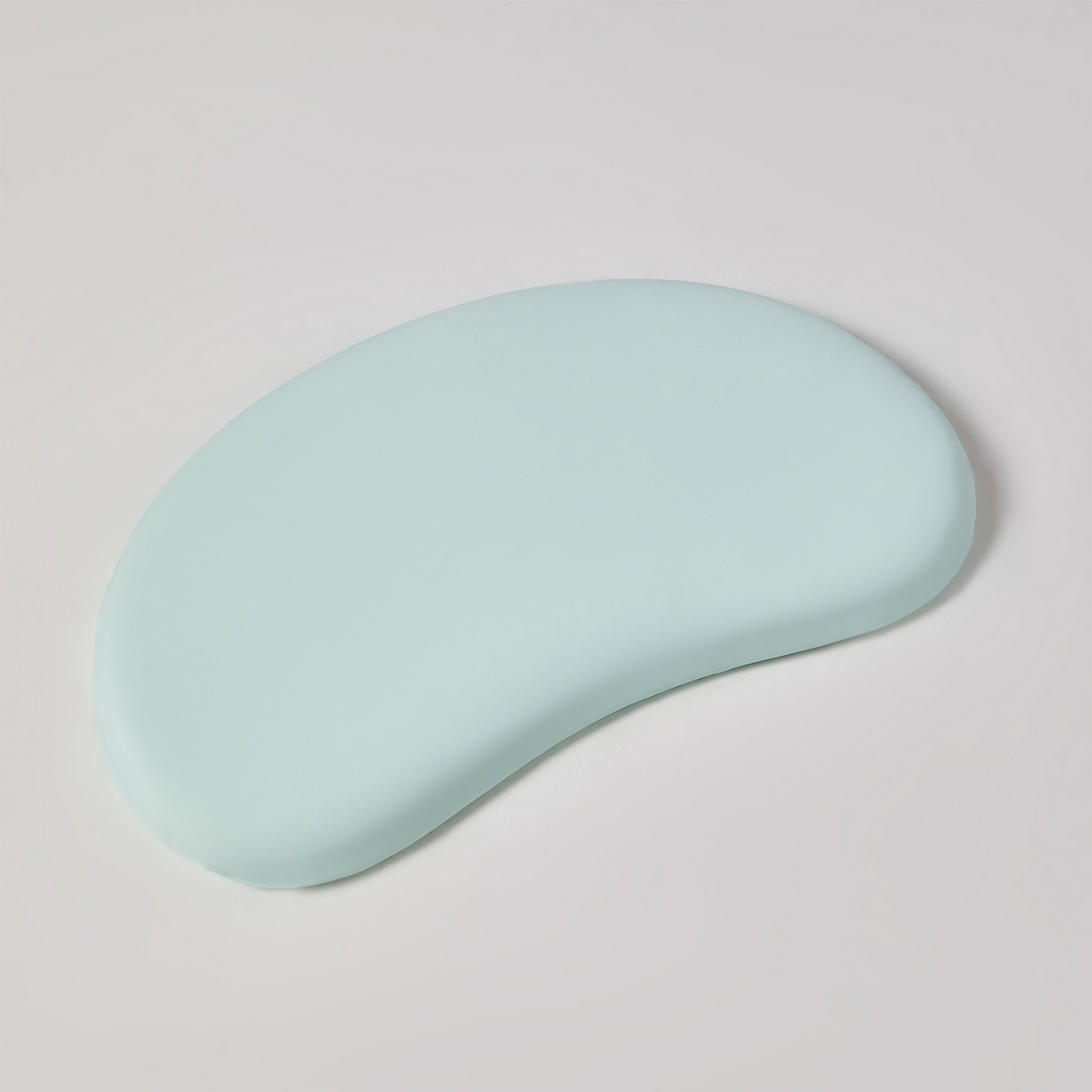 91家纺网 家纺一手货源 找家纺 蔻眠 6D升级儿童硅胶枕芯可水洗婴童护颈枕头护脊豆豆枕婴幼儿园宝宝定型枕 6D硅胶-水绿