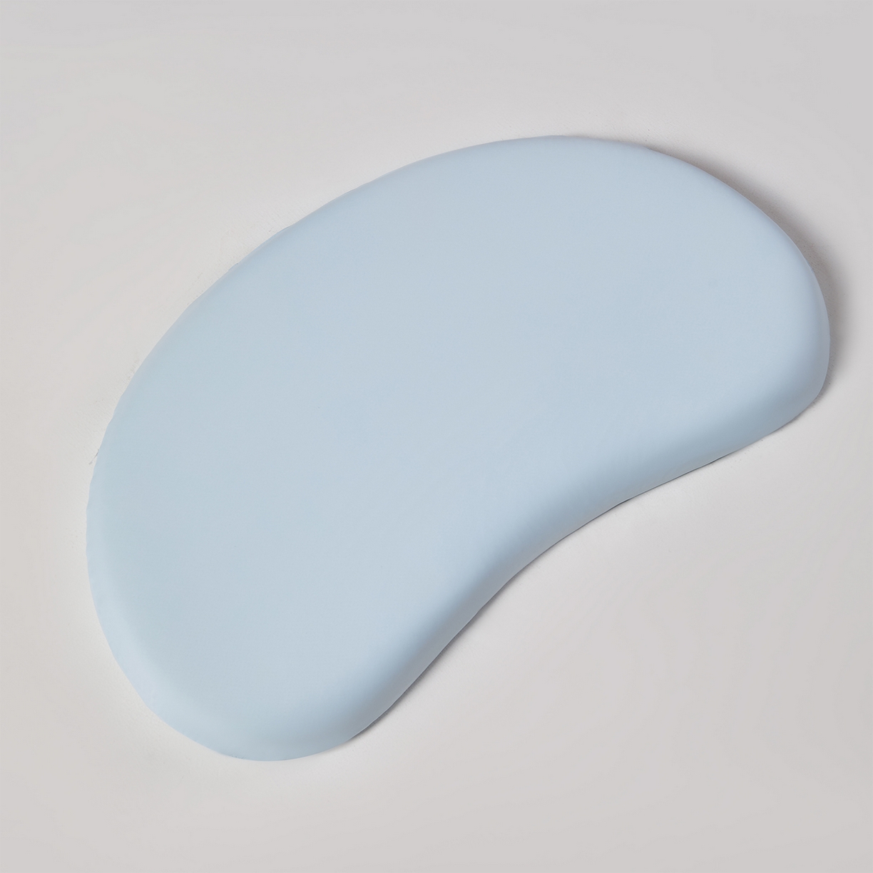 91家纺网 家纺一手货源 找家纺 蔻眠 6D升级儿童硅胶枕芯可水洗婴童护颈枕头护脊豆豆枕婴幼儿园宝宝定型枕 6D硅胶-蓝色