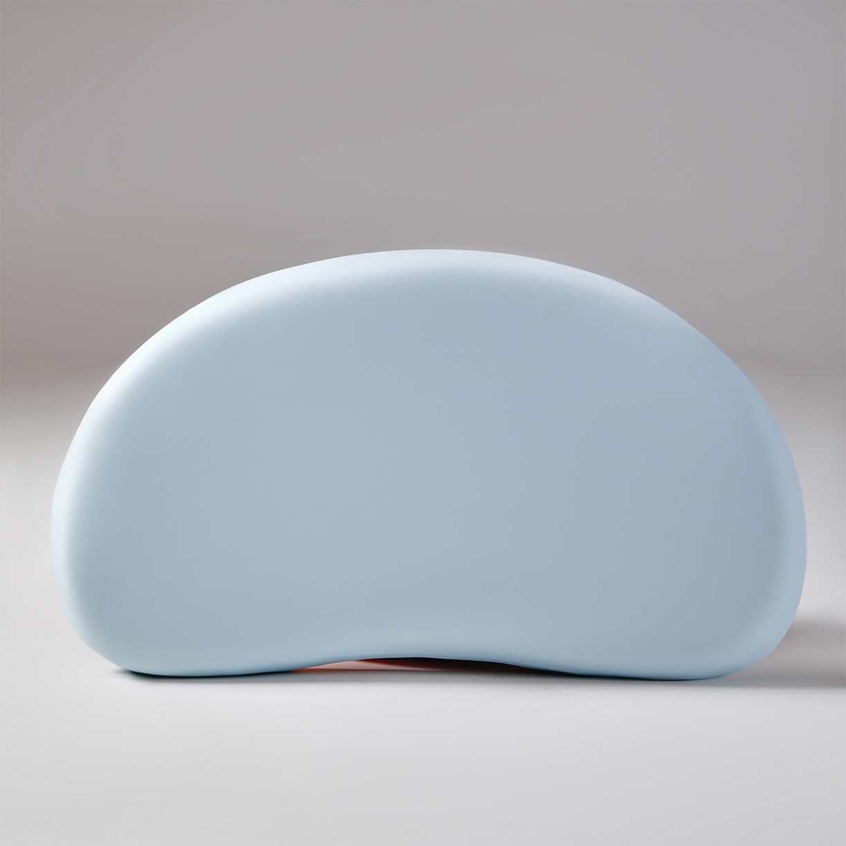 91家纺网 家纺一手货源 找家纺 蔻眠 6D升级儿童硅胶枕芯可水洗婴童护颈枕头护脊豆豆枕婴幼儿园宝宝定型枕 6D硅胶-蓝色