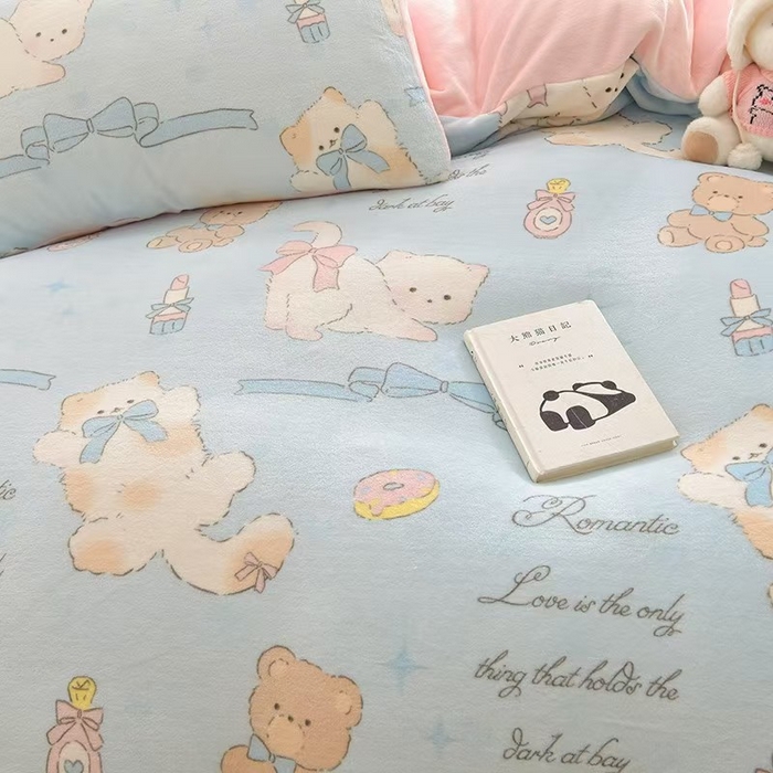 91家纺网 家纺一手货源 找家纺 （总）华誉 2025新款牛奶绒四件套