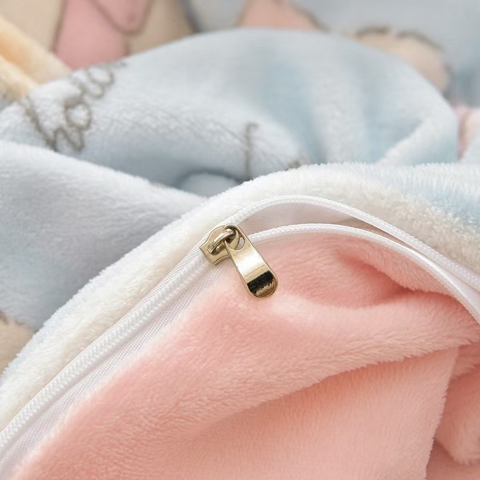 91家纺网 家纺一手货源 找家纺 （总）华誉 2025新款牛奶绒四件套