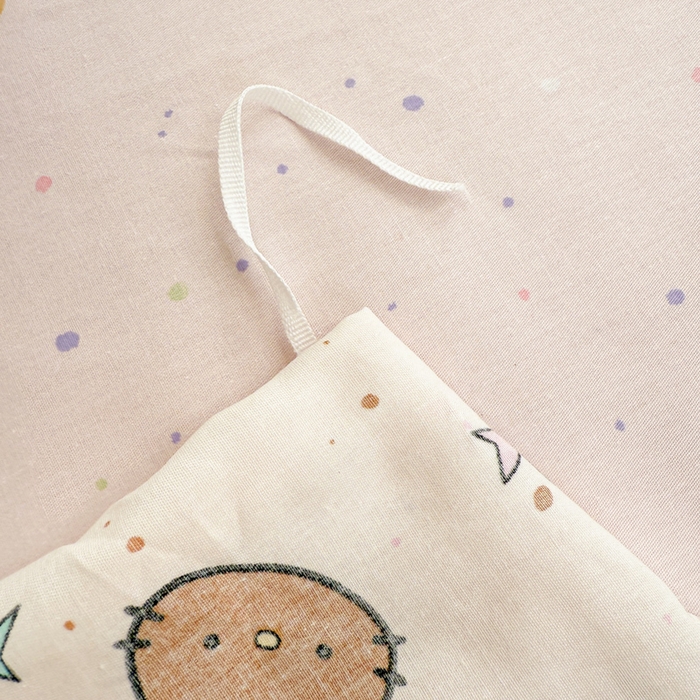 91家纺网 家纺一手货源 找家纺 曼之夏 2025新款全棉纯棉印花四件套 星星凯蒂猫