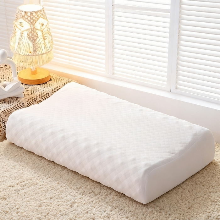 91家纺网 家纺一手货源 找家纺 （总）安力森/诚臻酒店用品 2025新款酒店民宿专用狼牙按摩护颈记忆枕