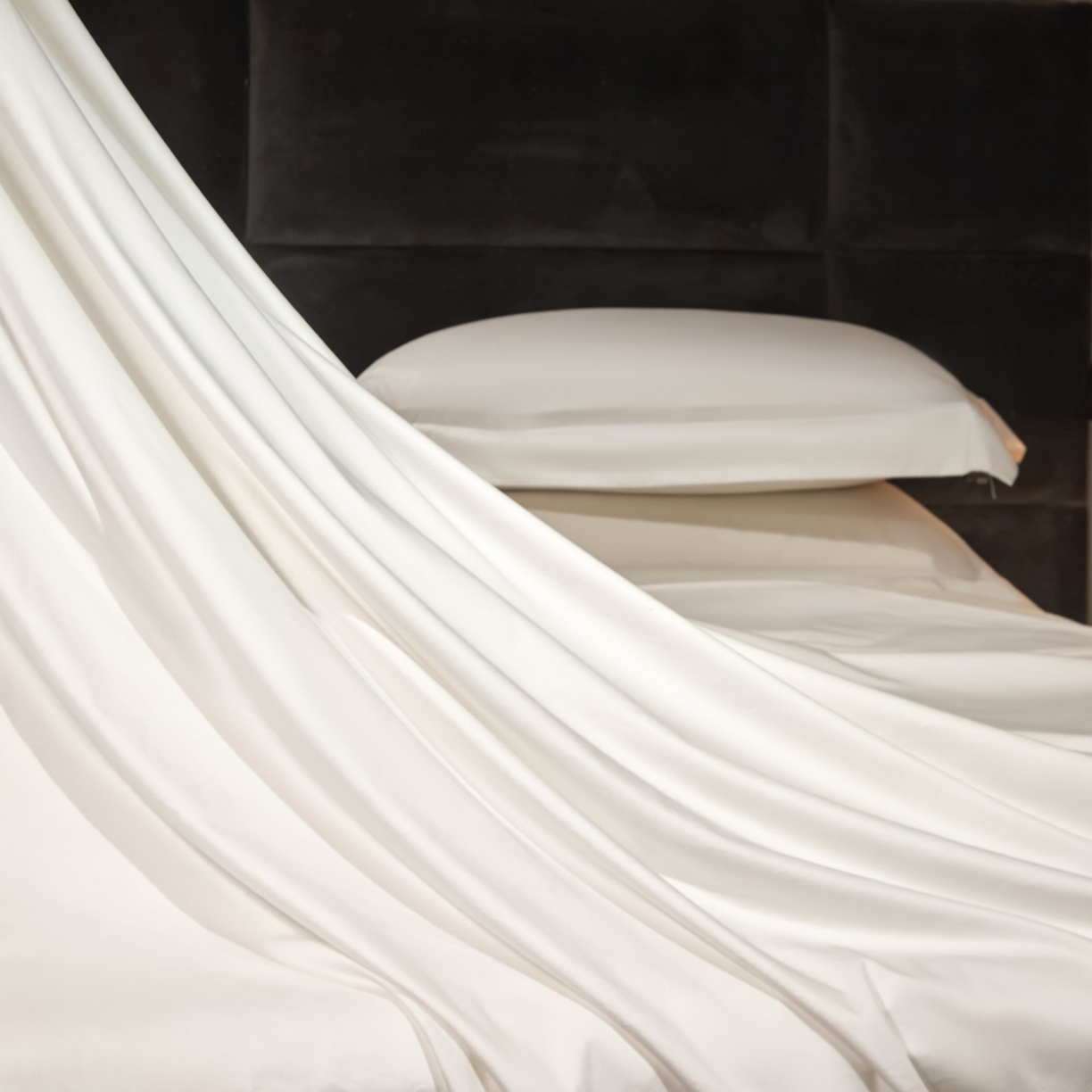 91家纺网 家纺一手货源 找家纺 米多多 2025新款70S全工艺CR长绒棉四件套 本白