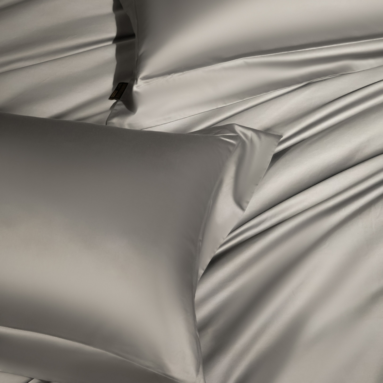 91家纺网 家纺一手货源 找家纺 米多多 2025新款70S全工艺CR长绒棉四件套 奥丁灰