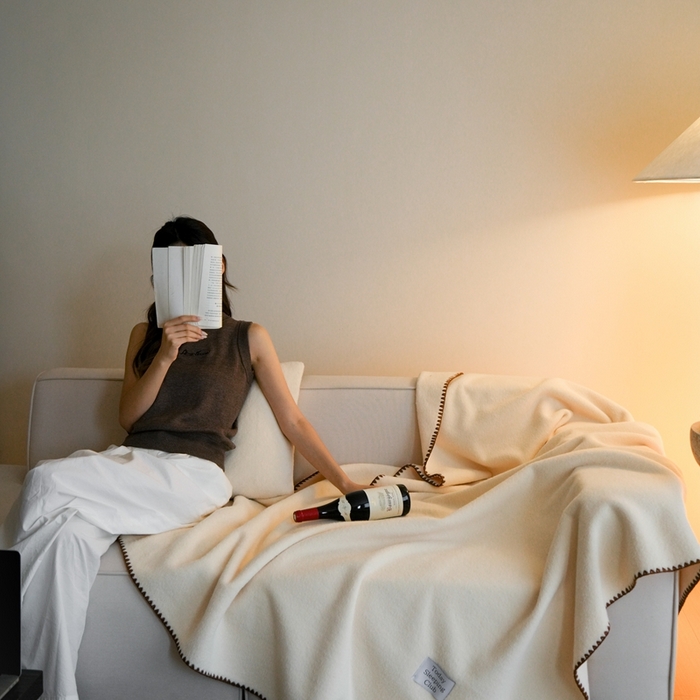 91家纺网 家纺一手货源 找家纺 （总）三味舒屋 2025新款Today Sleeping仿生羊毛绒复合毛毯盖毯（全平台控价券后不低于98/168/188）