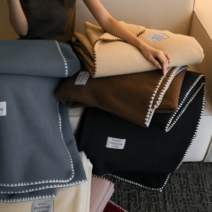 91家纺网 家纺一手货源 找家纺 三味舒屋 2025新款Today Sleeping仿生羊毛绒复合毛毯盖毯（全平台控价券后不低于98/168/188） 组合图仅供展示不可下单