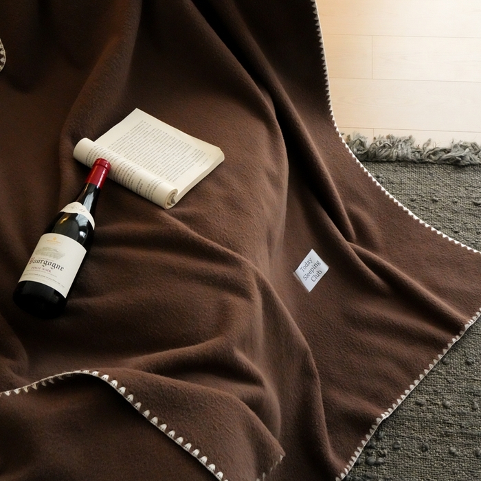 91家纺网 家纺一手货源 找家纺 三味舒屋 2025新款Today Sleeping仿生羊毛绒复合毛毯盖毯（全平台控价券后不低于98/168/188） 栗子棕