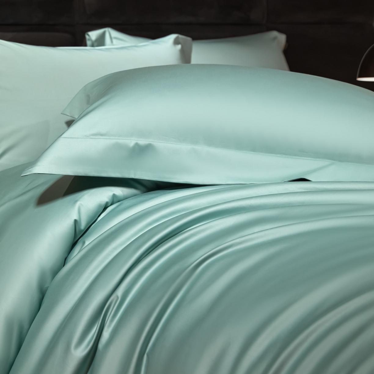 91家纺网 家纺一手货源 找家纺 米多多 2025新款70S全工艺CR长绒棉四件套 梵星蓝