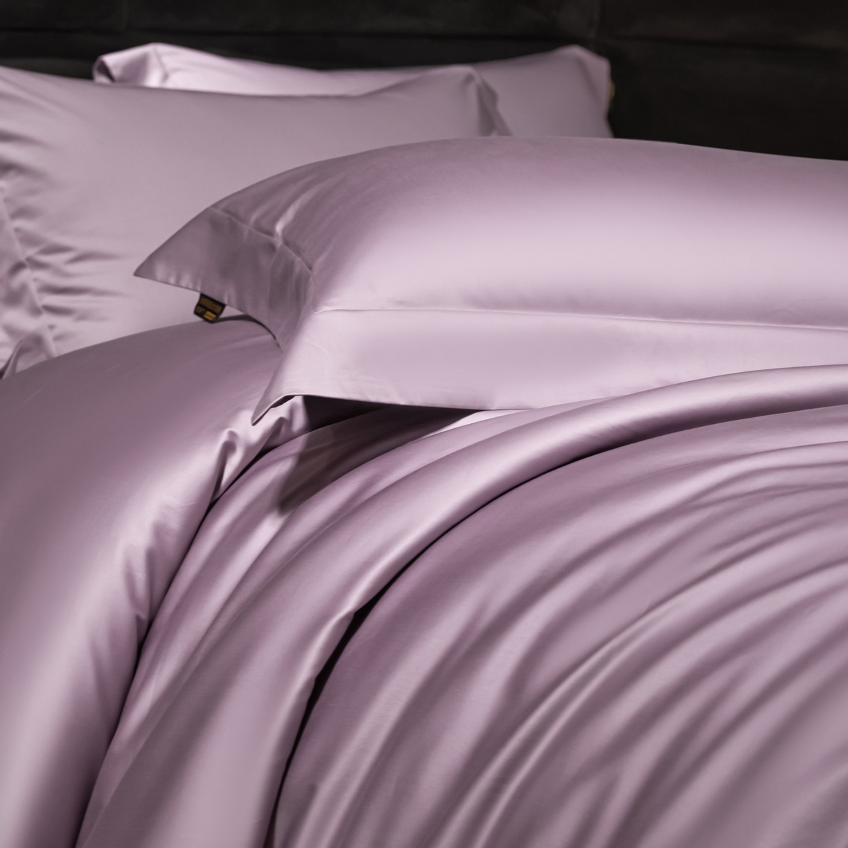 91家纺网 家纺一手货源 找家纺 米多多 2025新款70S全工艺CR长绒棉四件套 魅惑紫