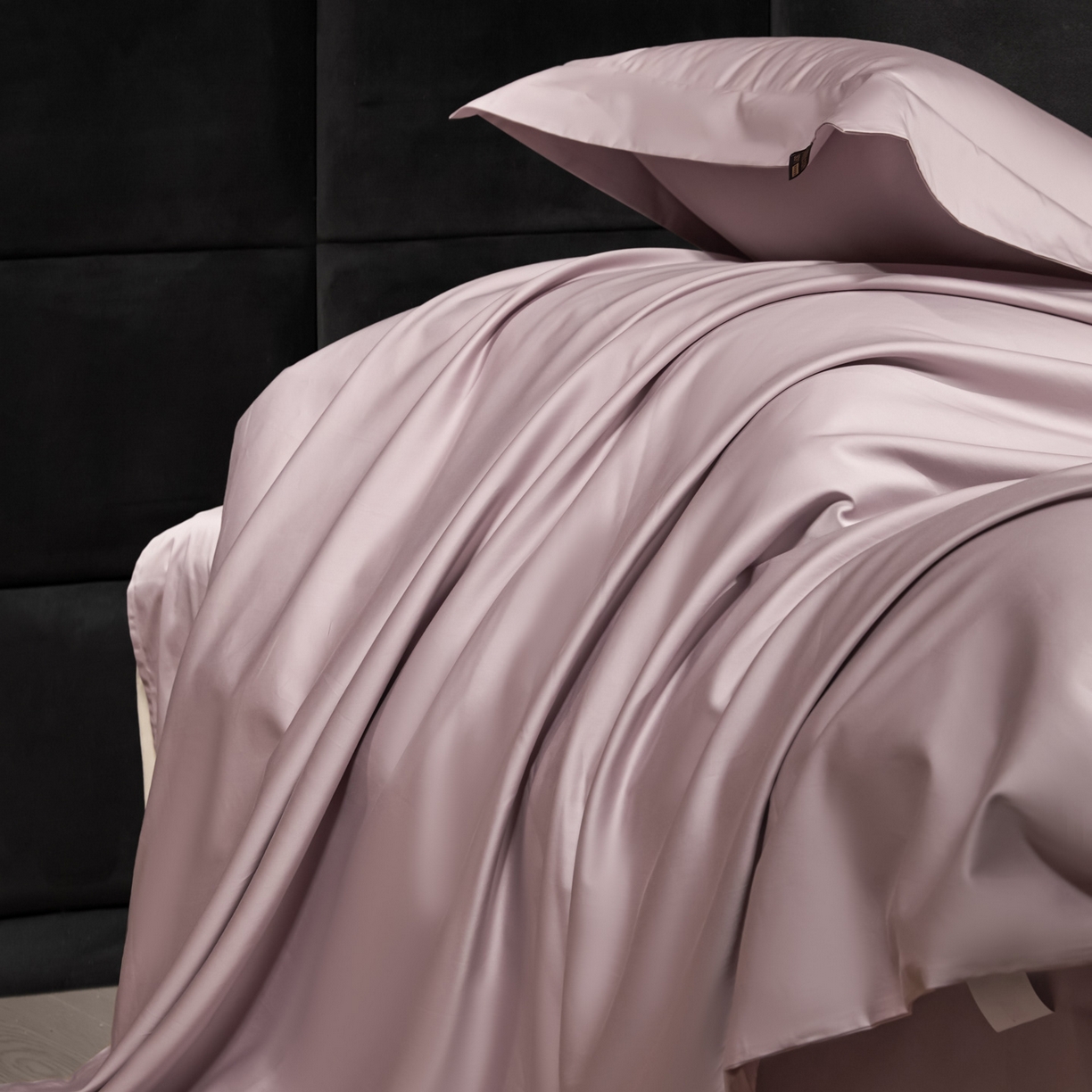 91家纺网 家纺一手货源 找家纺 米多多 2025新款70S全工艺CR长绒棉四件套 迷迭紫