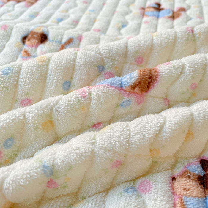 91家纺网 家纺一手货源 找家纺 （总）床盖工厂店 2025新款加厚高克重牛奶绒床盖豆豆绒单被套四件套牛奶绒四件套